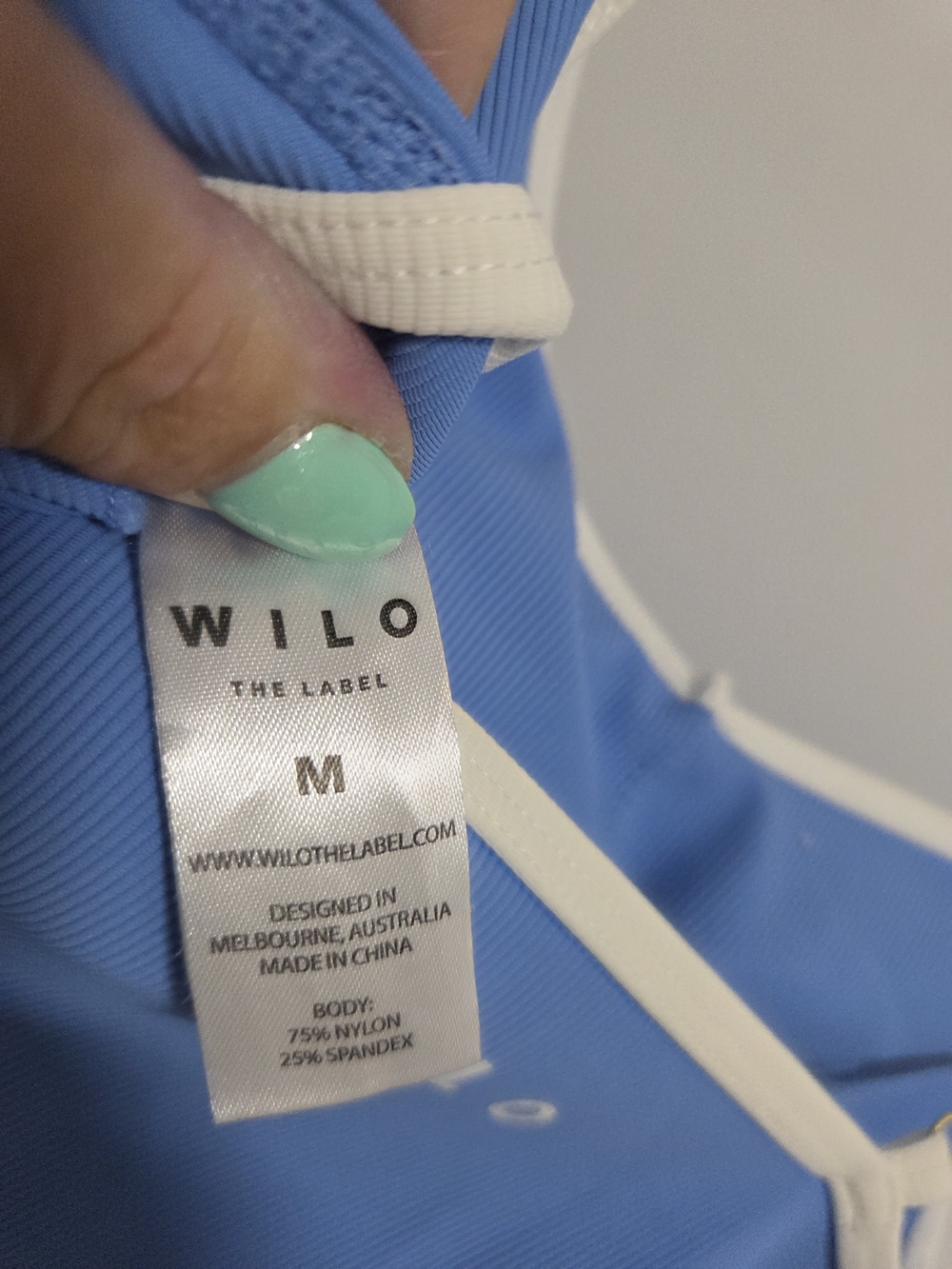 Wilo The Label Ribbed Active Romper - Picture 2 of 5
